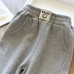 【18M-6Y】Kids Casual Solid Color Sweatpants Comfortable Pants