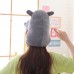 Cute Hippo Hat Cosplay Props Accessories Plush Head Photo props One size  Color  As Show