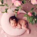 Newborn Baby Photography Props Moon Shaped Pillows Baby Photo Shoot Accessories with Stars Full  moon Baby Stuff